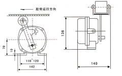 速度開關(guān)，測速傳感器XSAV11801（低速型）高低速速度開關(guān)